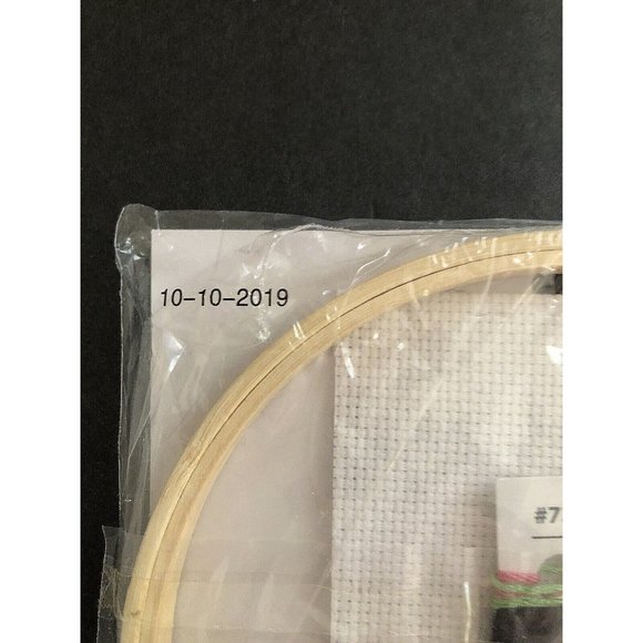 Dimensions Counted Cross Stitch 14 Ct Thankful Grateful Blessed 6 Inch Hoop - Picture 4 of 7